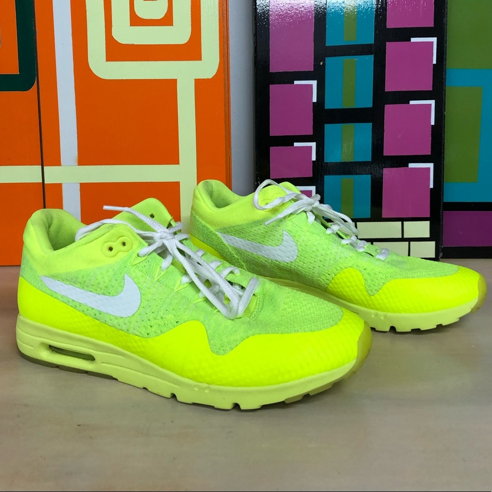 Womens Nike Air Max 1 Ultra Flyknit Volt